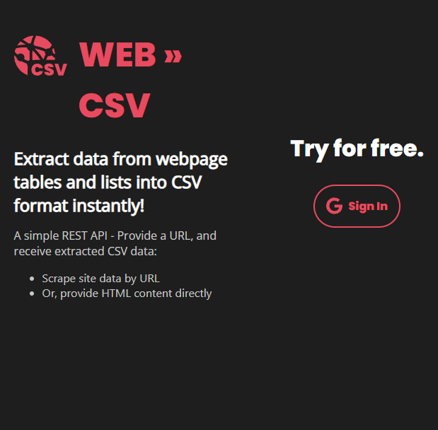 Web To Csv media 1