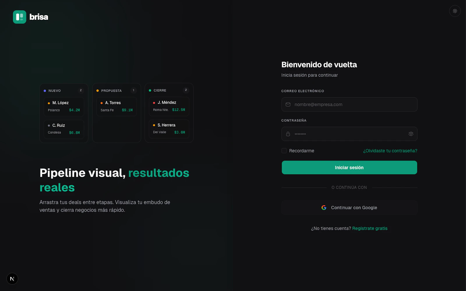 Brisa CRM screenshot 7