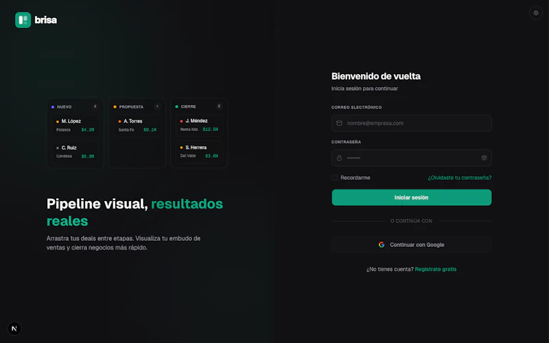 Brisa CRM screenshot 7