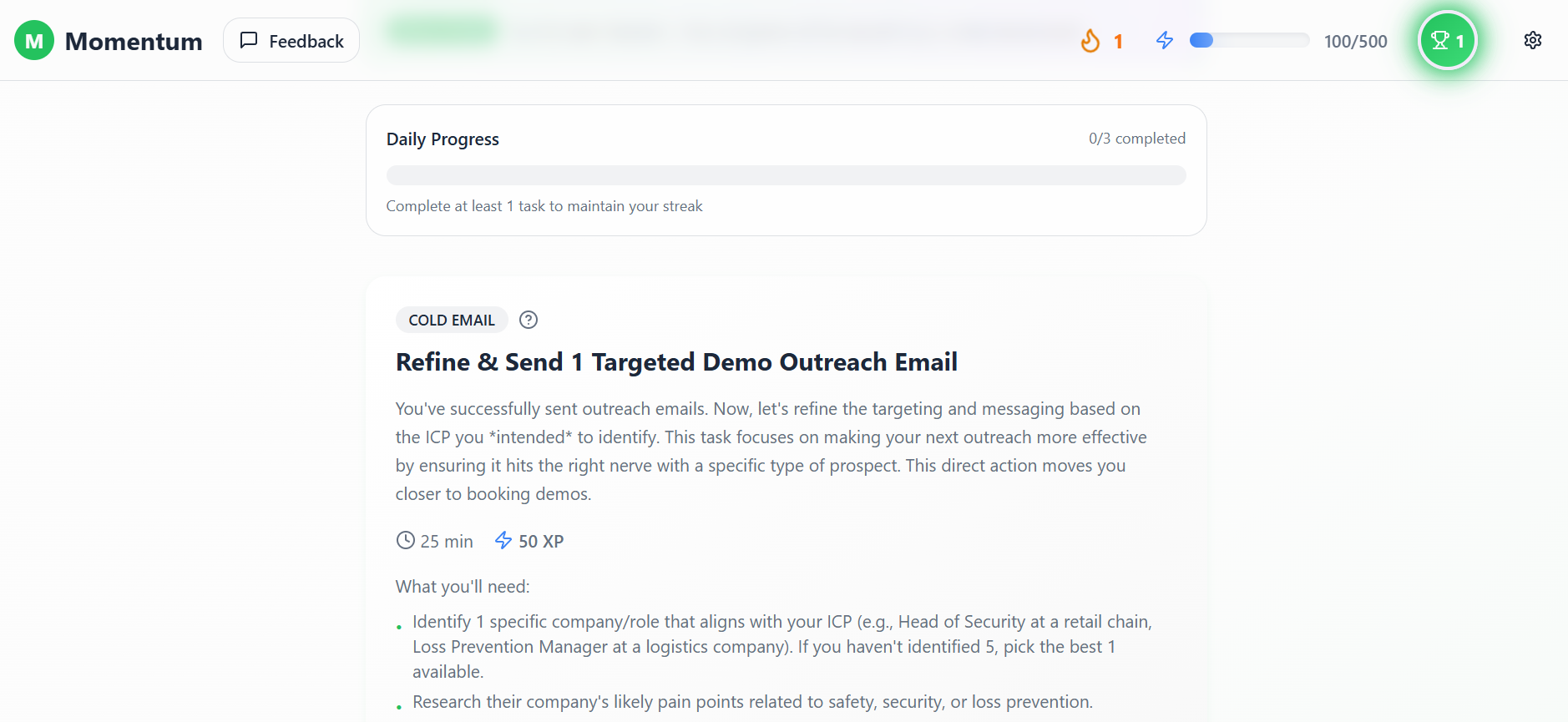 Momentum gallery image