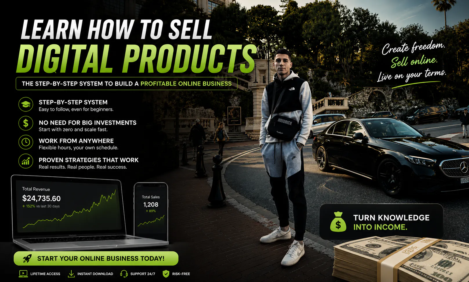 FROM $0 TO YOUR FIRST $1,000 ONLINE