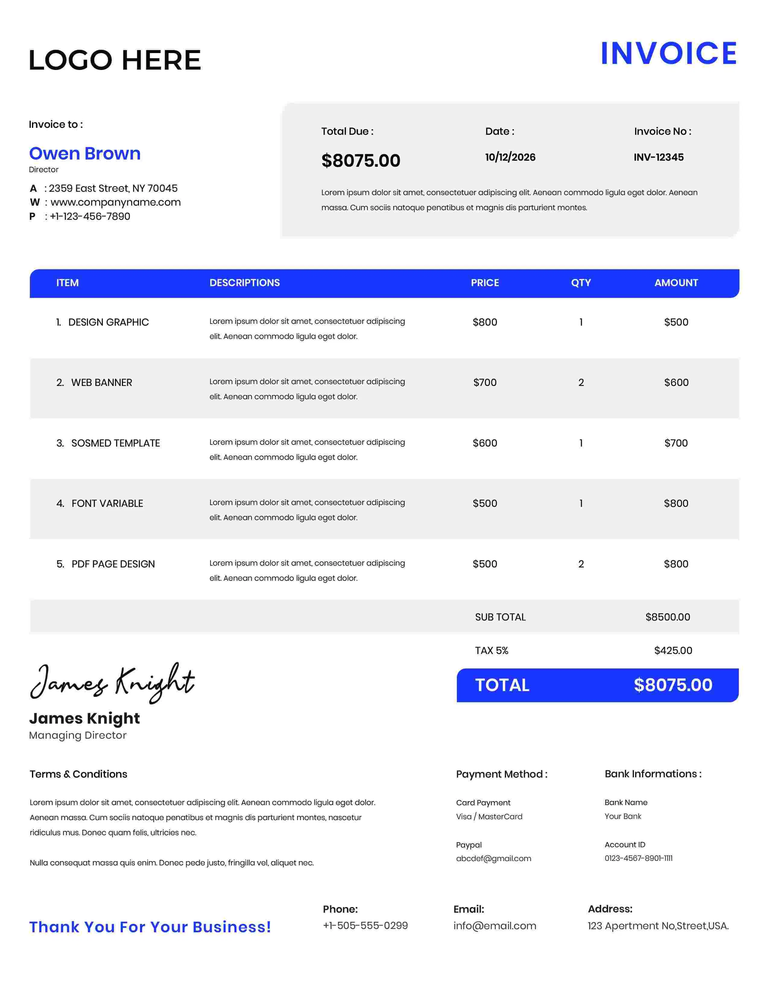 Invoice Generator gallery image