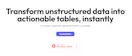 Tables by Playmaker