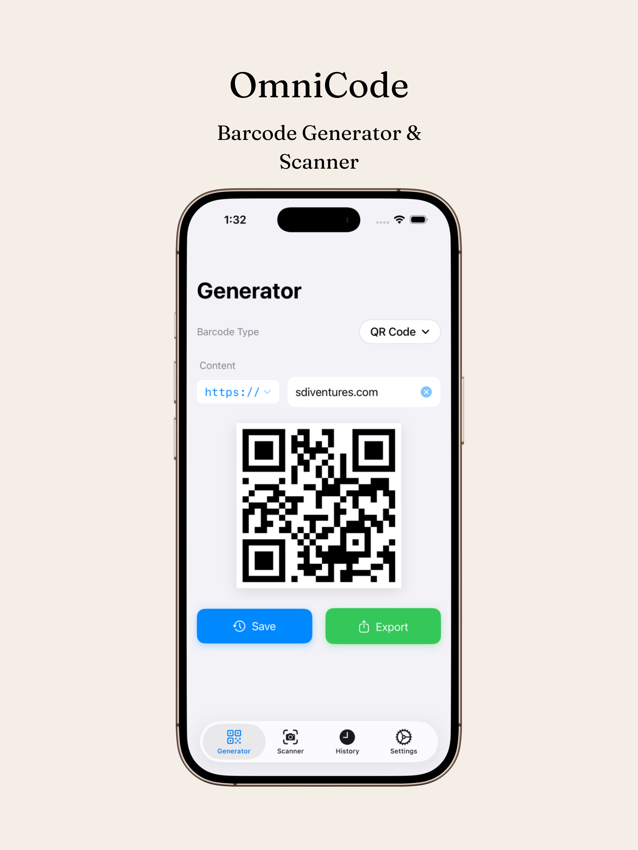 OmniCode - Barcode Scanner & Generator gallery image