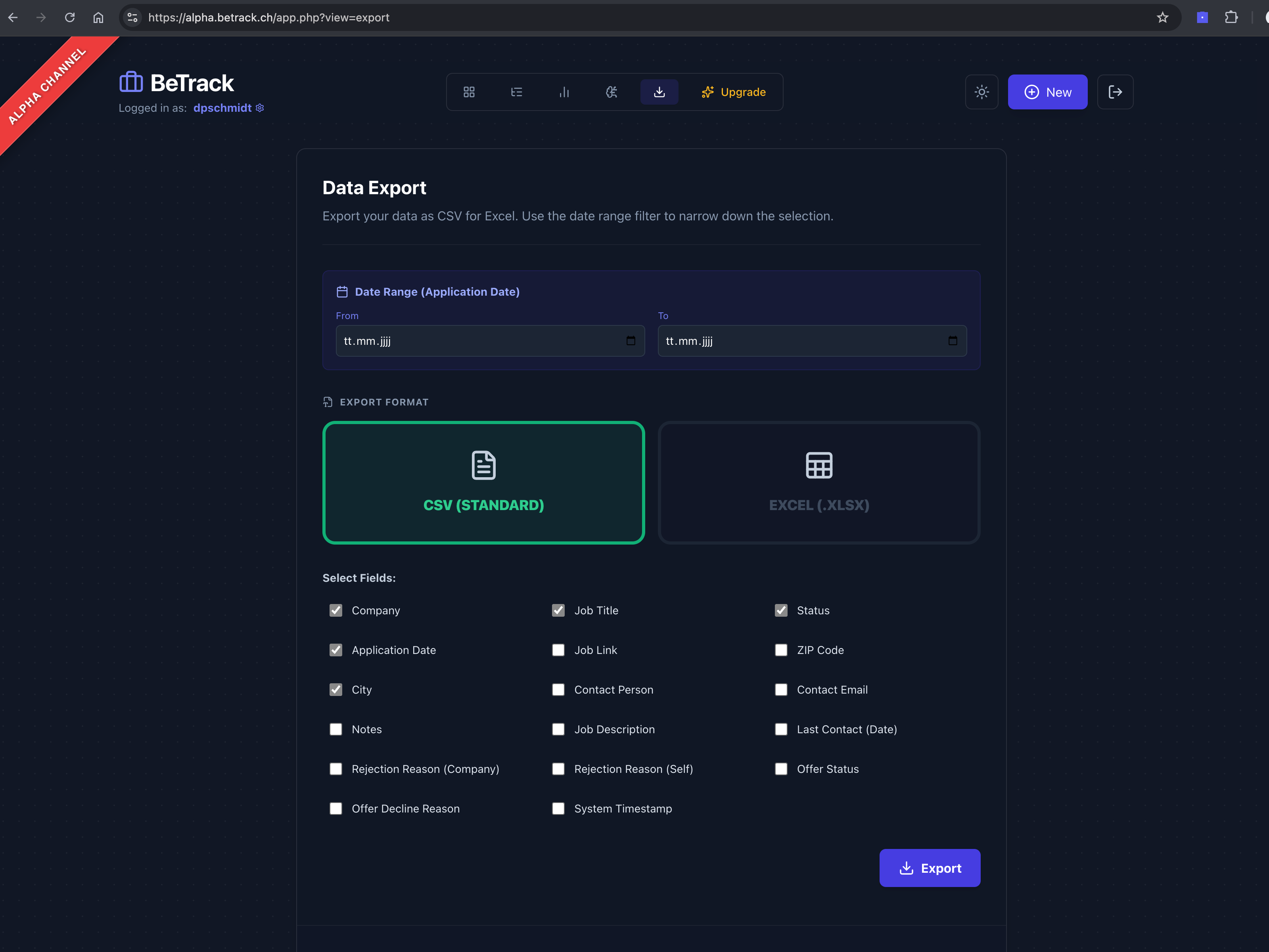 BeTrack gallery image