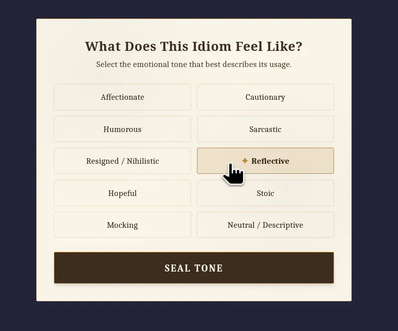 Idiom or Idiot? — The Oracle of Meaning screenshot 4