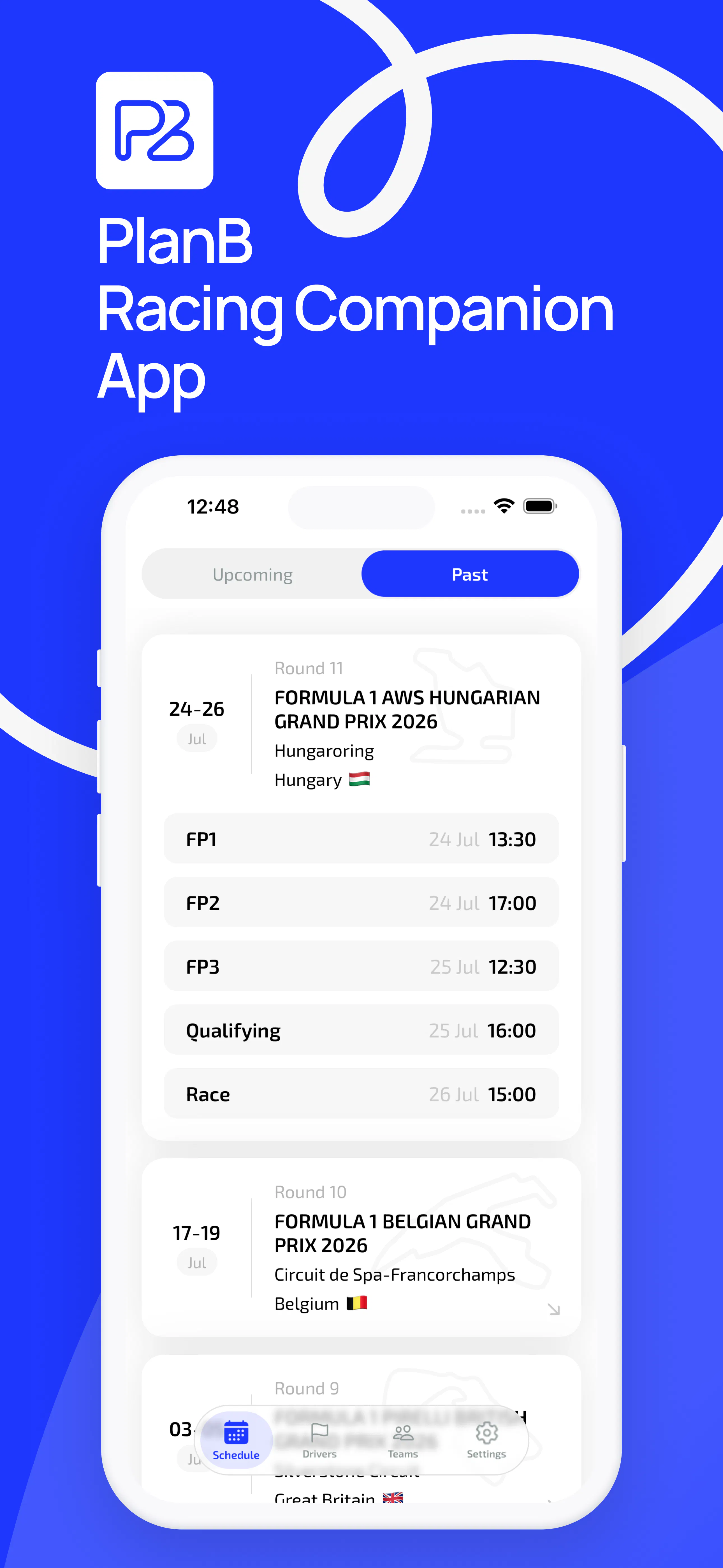 PlanB – F1 Companion App 2026 gallery image