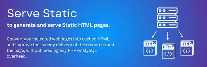Serve Static – WP Static Page generator gallery image