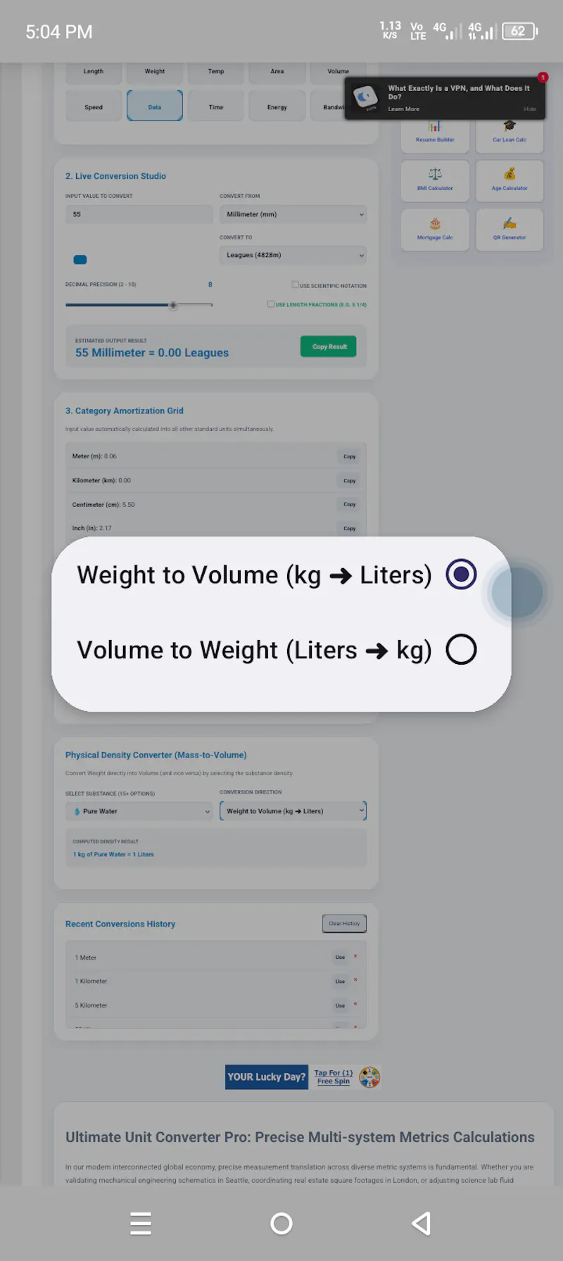 Ultimate Unit Converter Pro screenshot 10
