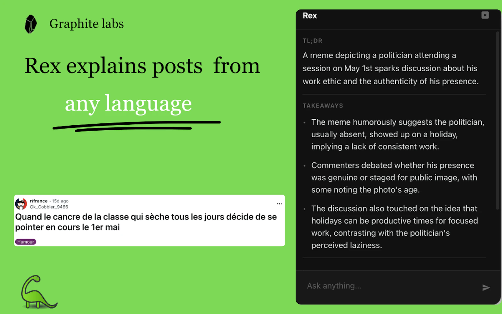 Rex - Reddit Explainer screenshot 5