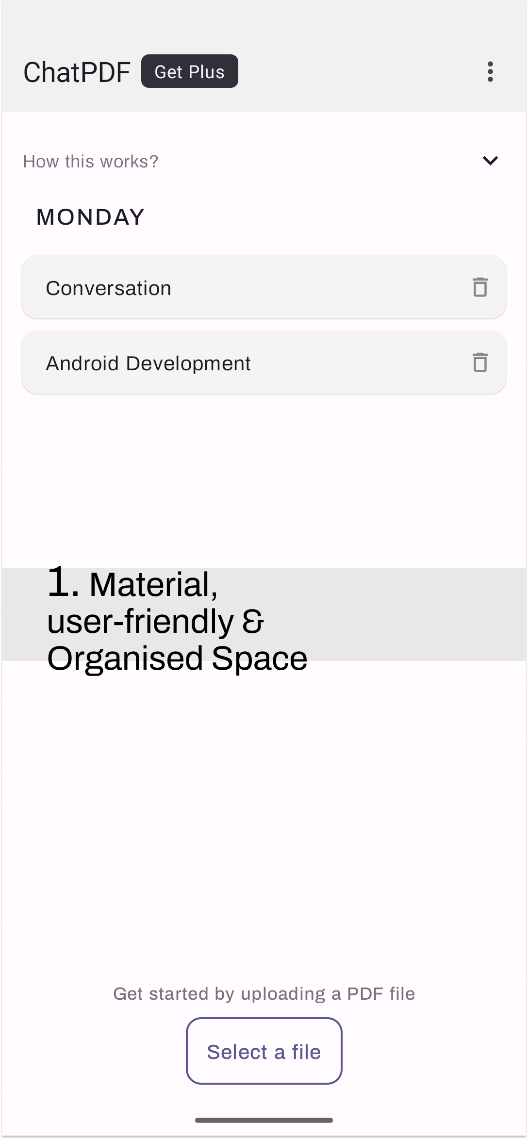 وسائط chatpdf على Android - اسأل PDF الخاص بك - محادثة تفاعلية وإجابة فورية من PDF الخاص بك 2