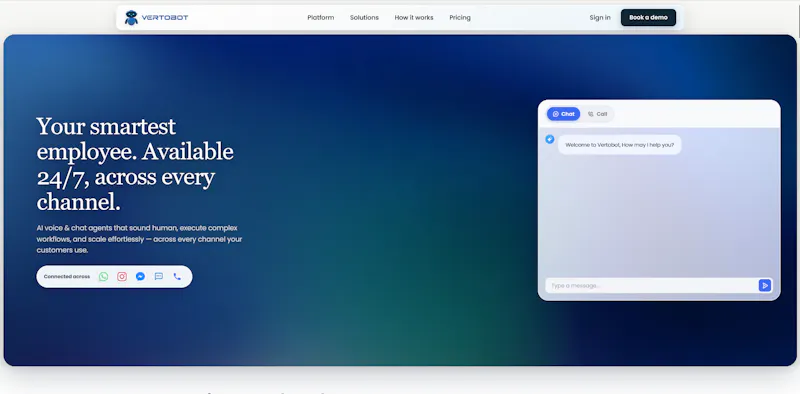 Vertobot screenshot 1