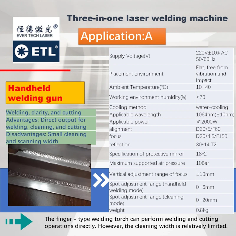 Laser Welding Machine ETL-LS2000 screenshot 7