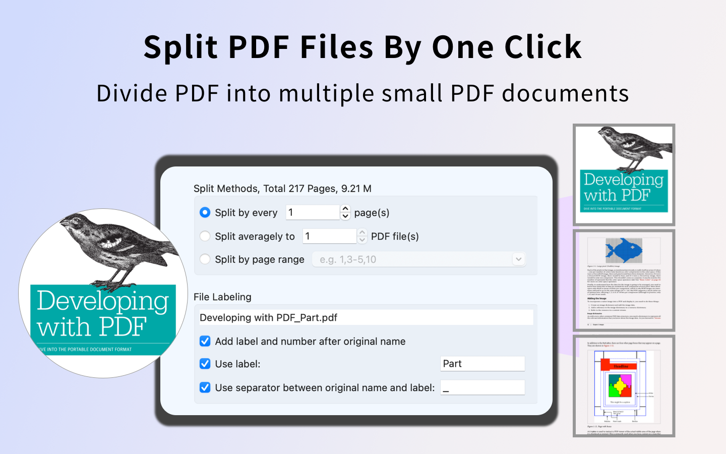 Media Editor halaman PDF - Campurkan, Ekstrak, Pindah, Pdf Pecahan 4