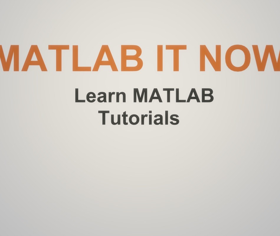 MATLAB IT Now – Learn MATLAB Coding gallery image