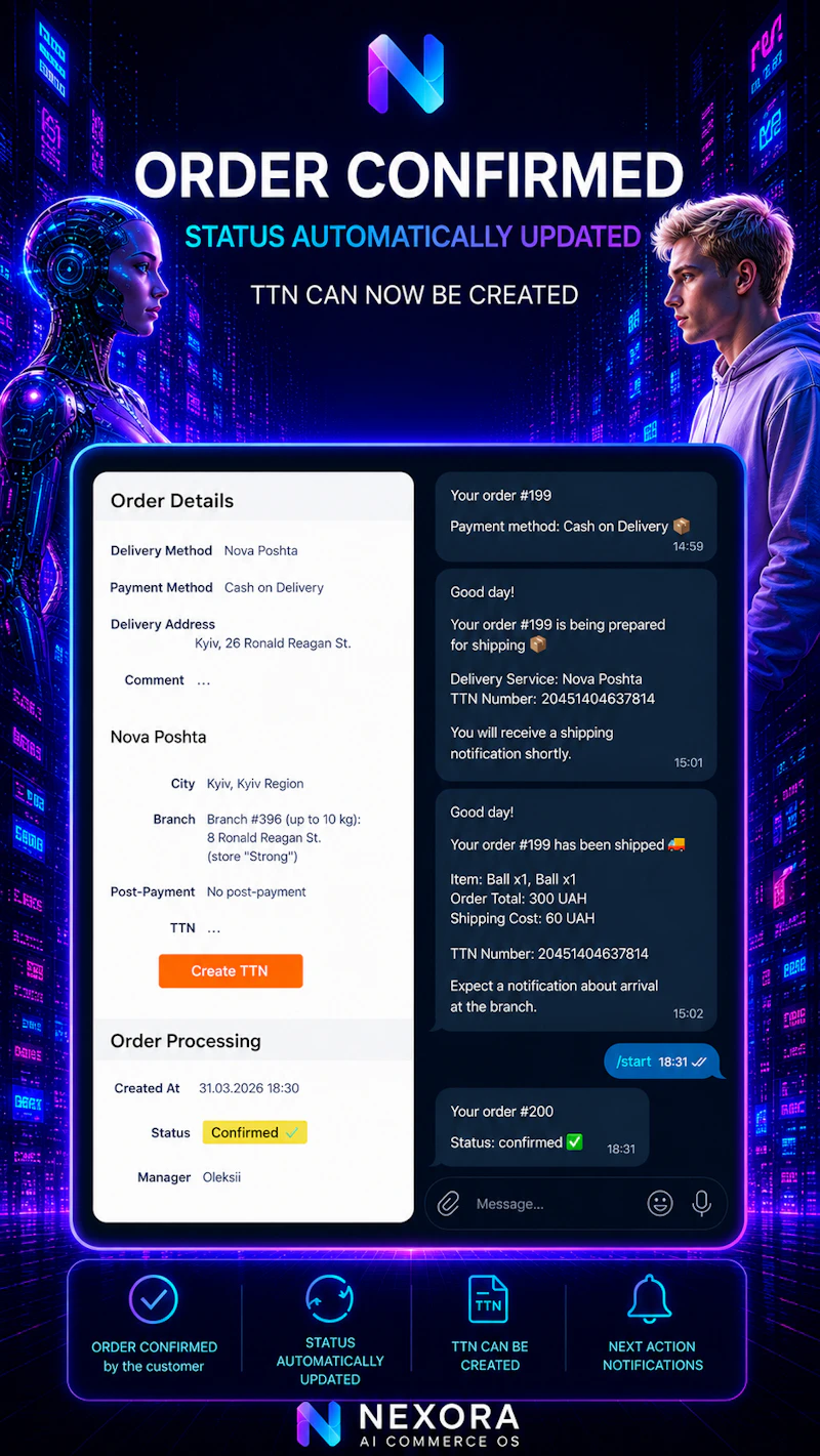 NEXORA AI Commerce OS screenshot 4