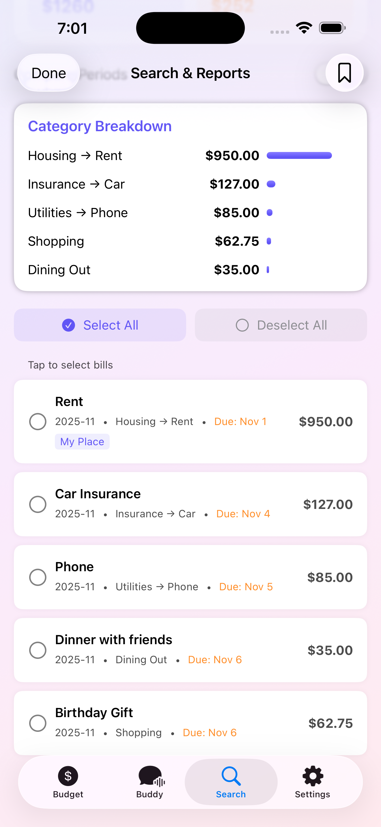 PayCheck Budget gallery image