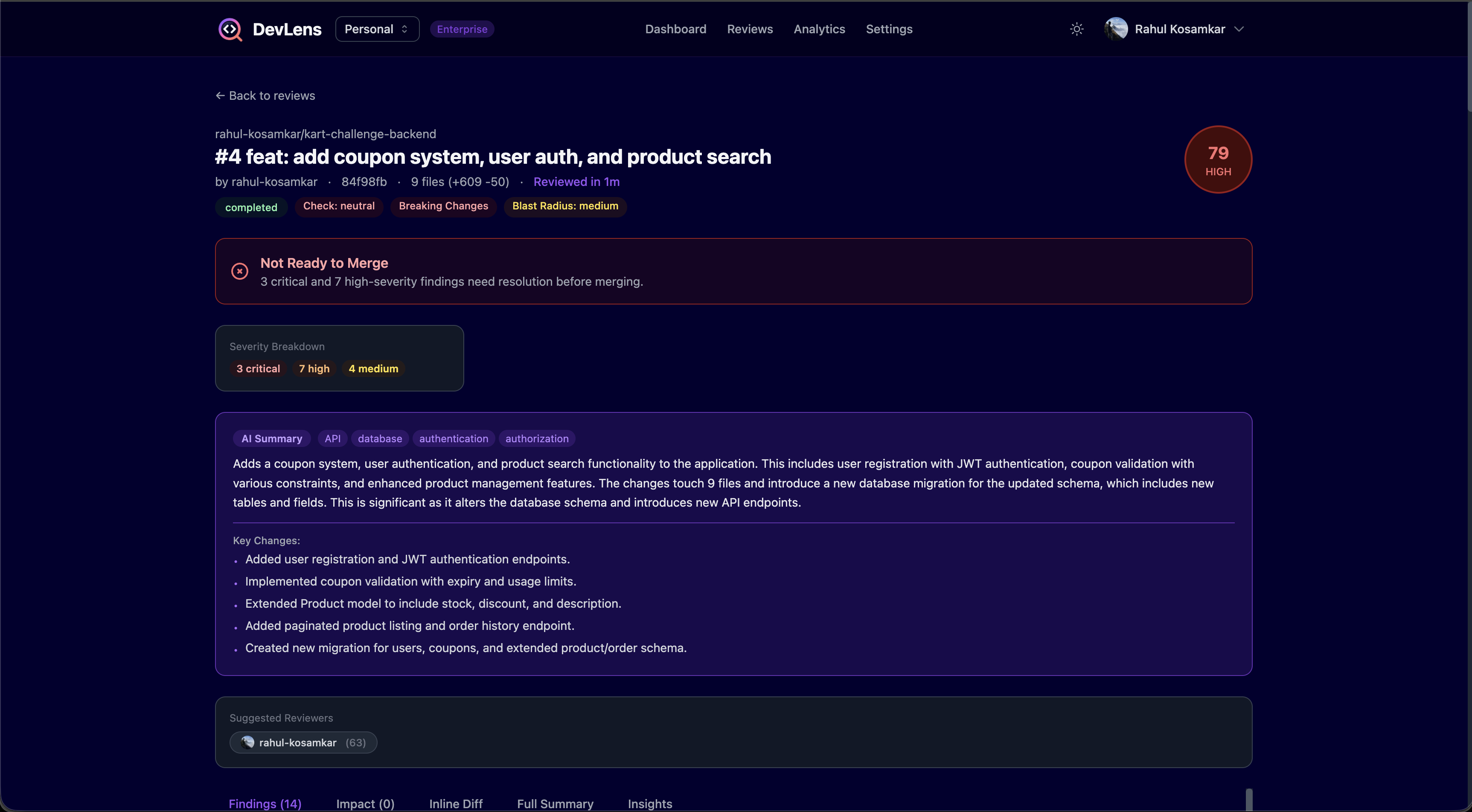 DevLens gallery image