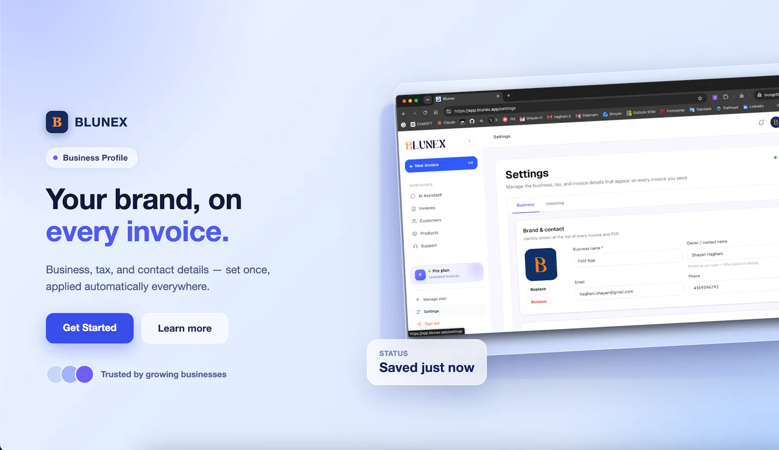 Blunex screenshot 3