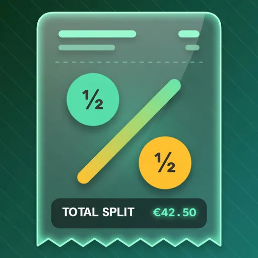 How to split a single bill