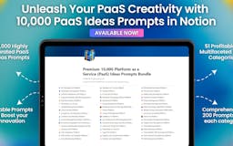 10,000+ PaaS Ideas Prompts Bundle media 2