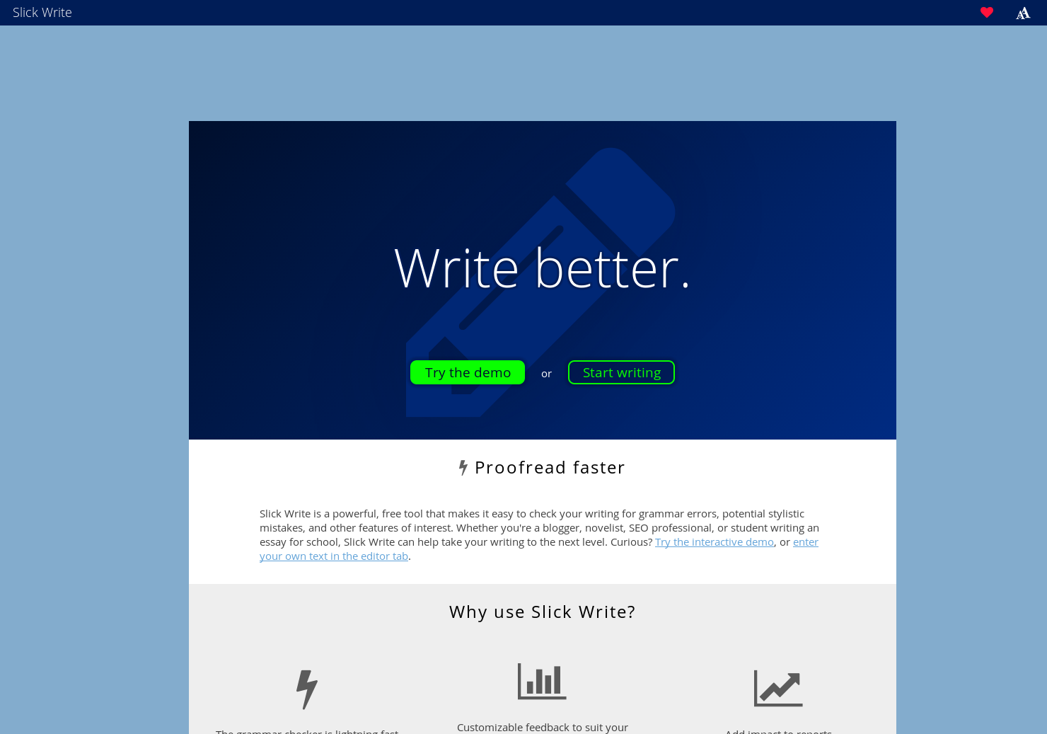 Slick Write gallery image