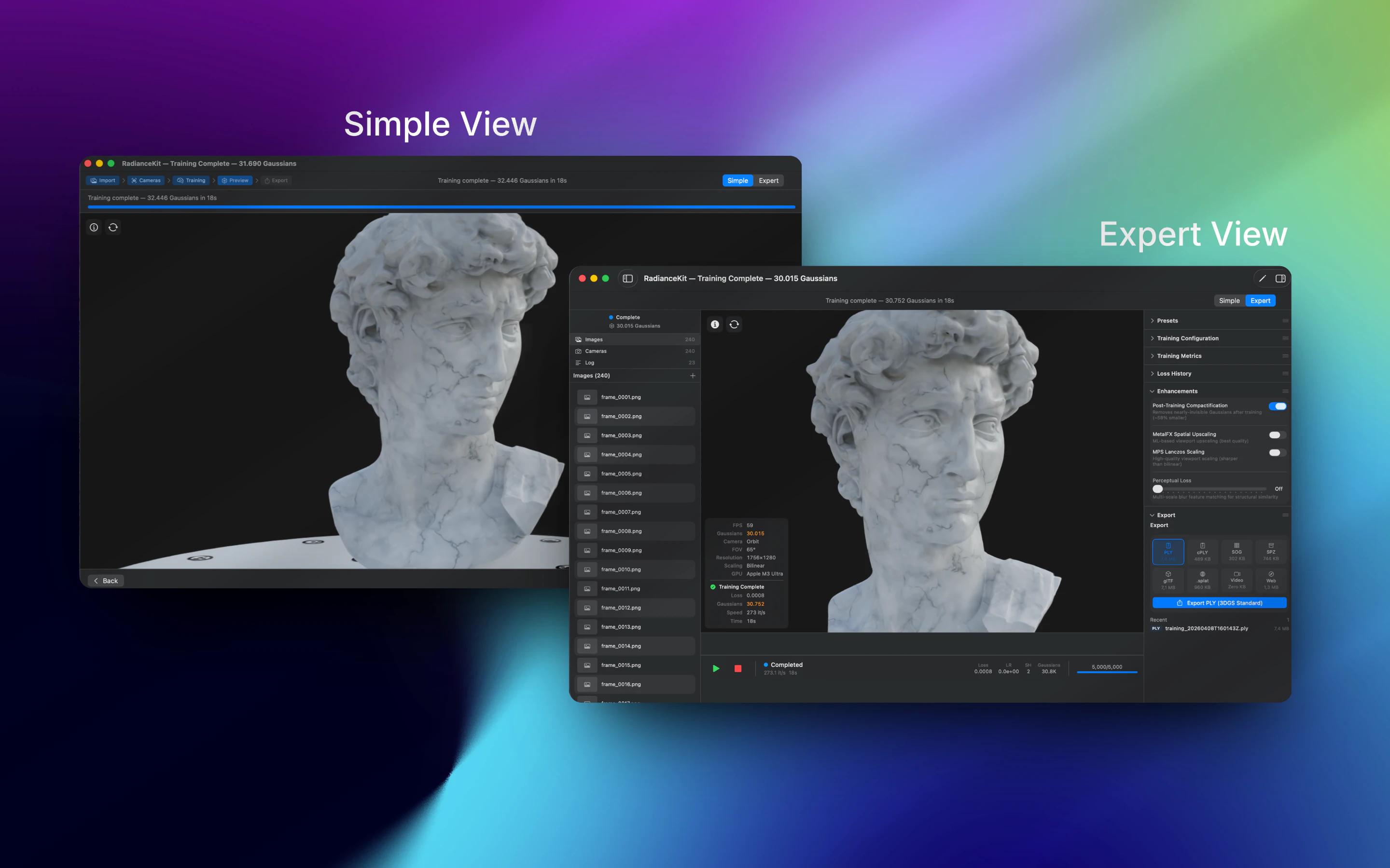 RadianceKit screenshot 2