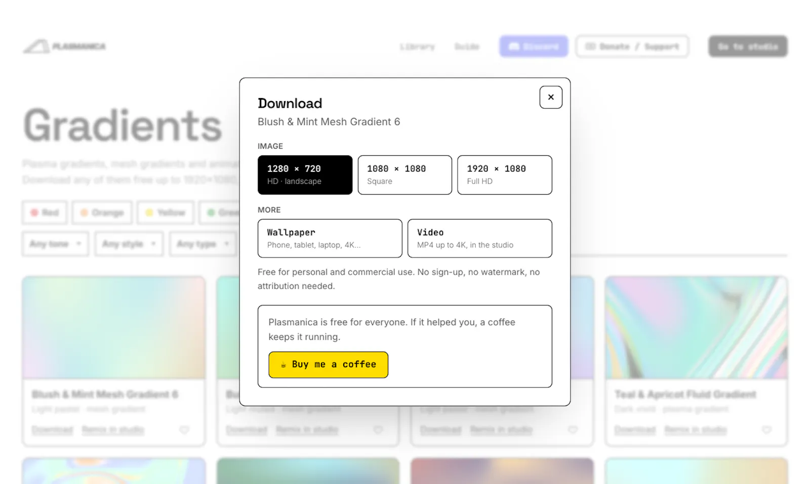 Plasmanica: Gradient Engine for Designer screenshot 8