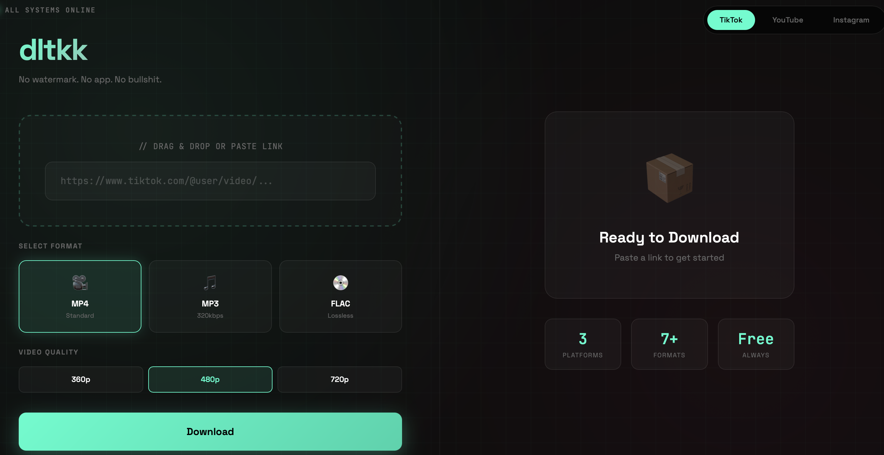 dltkk - Main product screenshot demonstrating key features and user interface