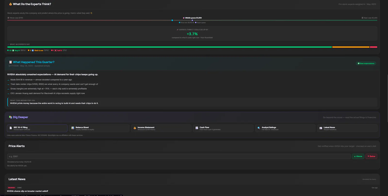 StockSight screenshot 5