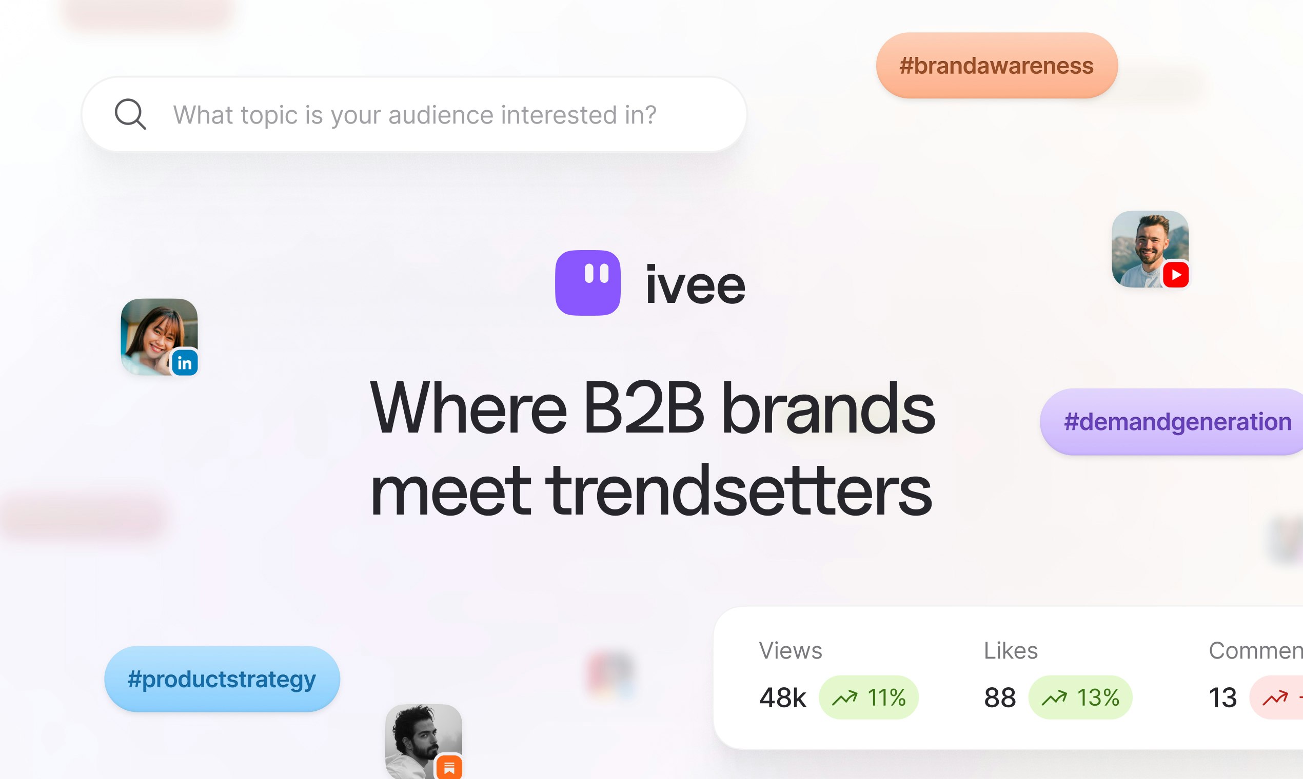 startuptile Ivee-The B2B influencer marketing platform