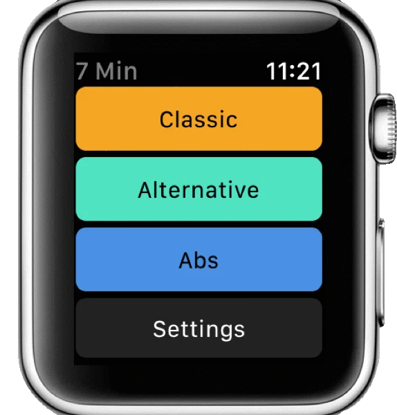 7min (Watch) Workouts