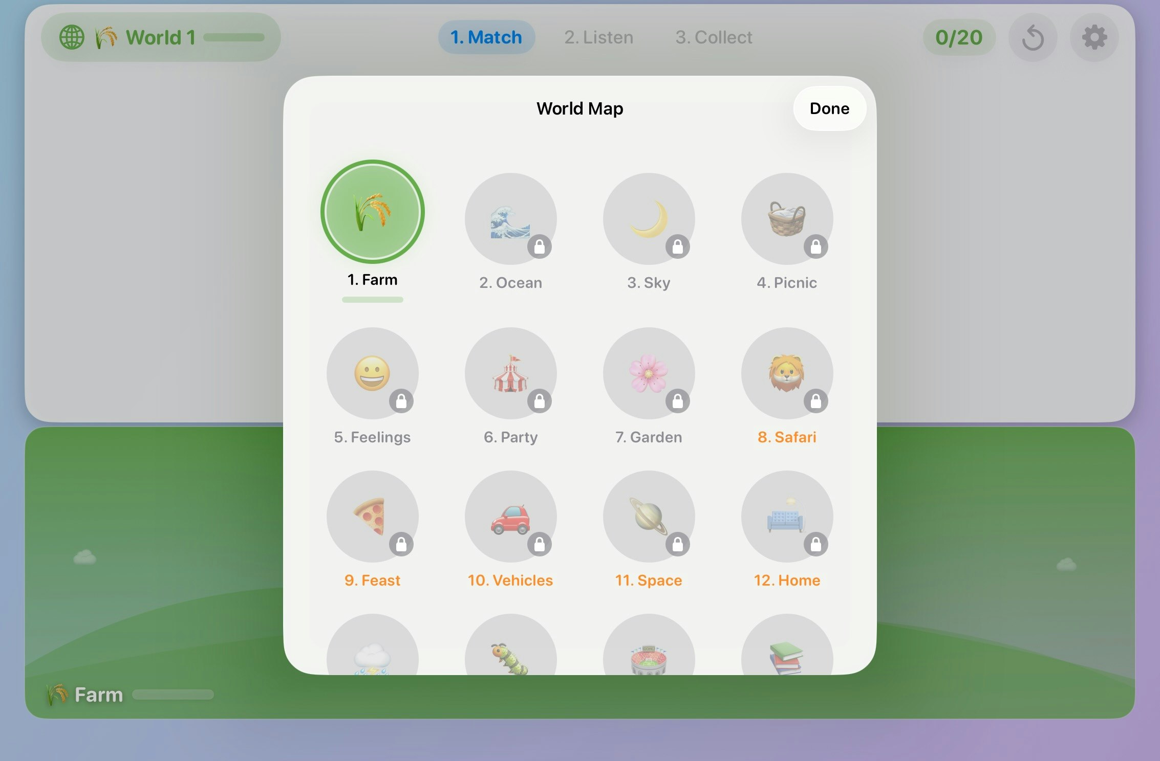 Shape Match & Learn
