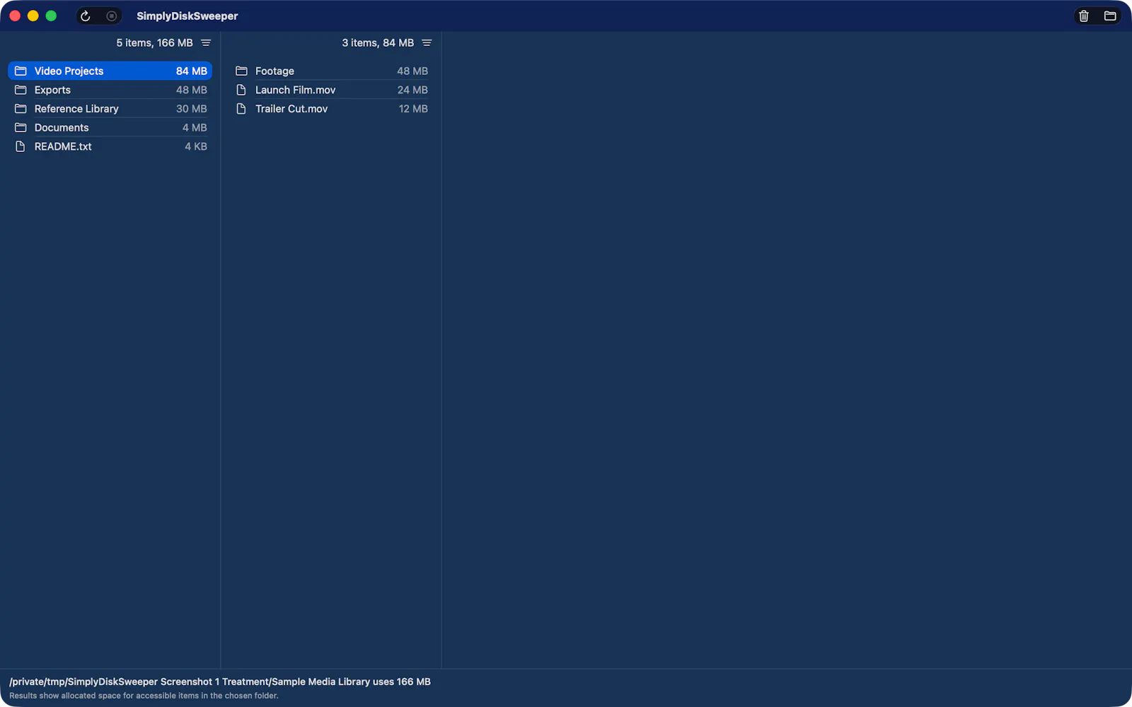 SimplyDiskSweeper screenshot 1