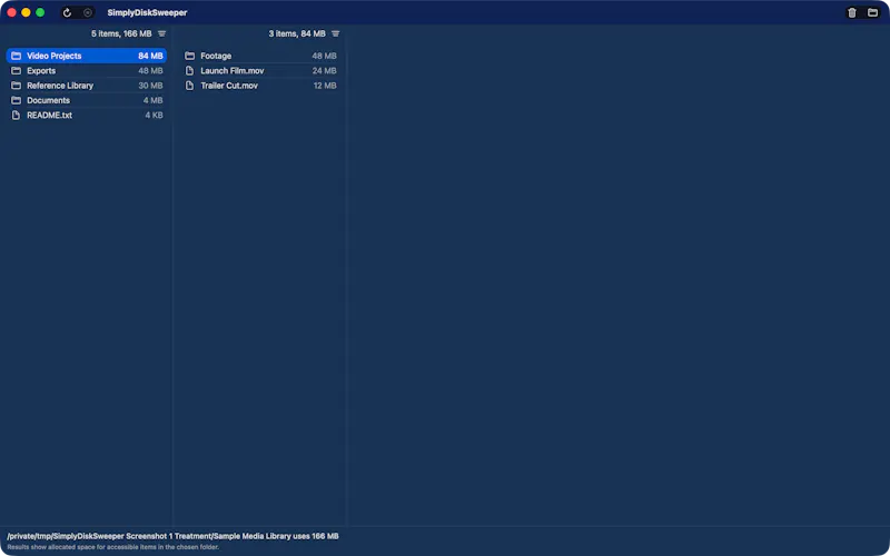 SimplyDiskSweeper screenshot 1