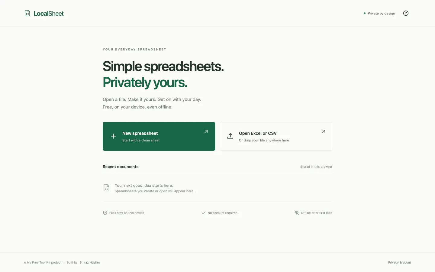 LocalSheet gallery image