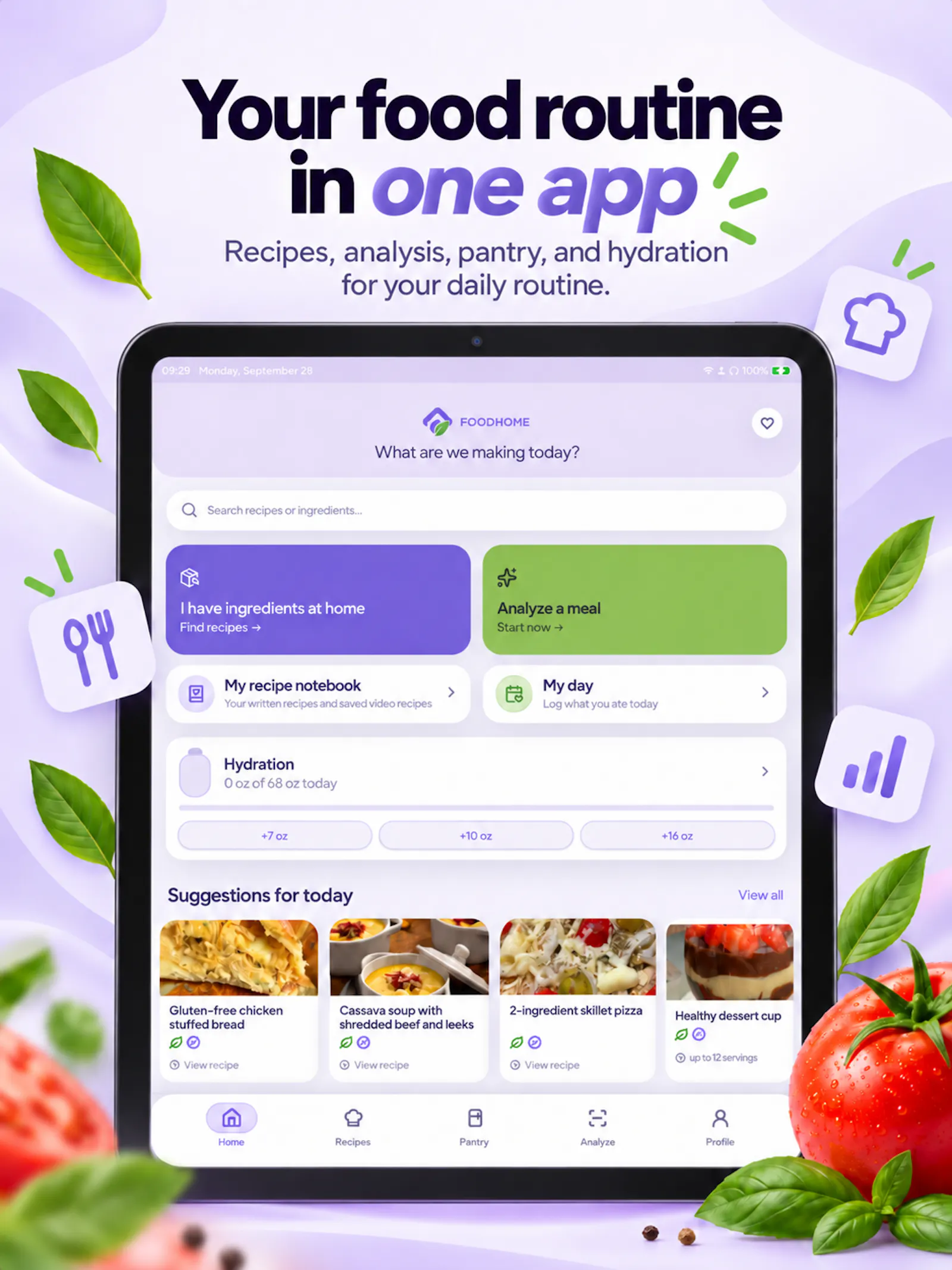 FoodHome screenshot 1