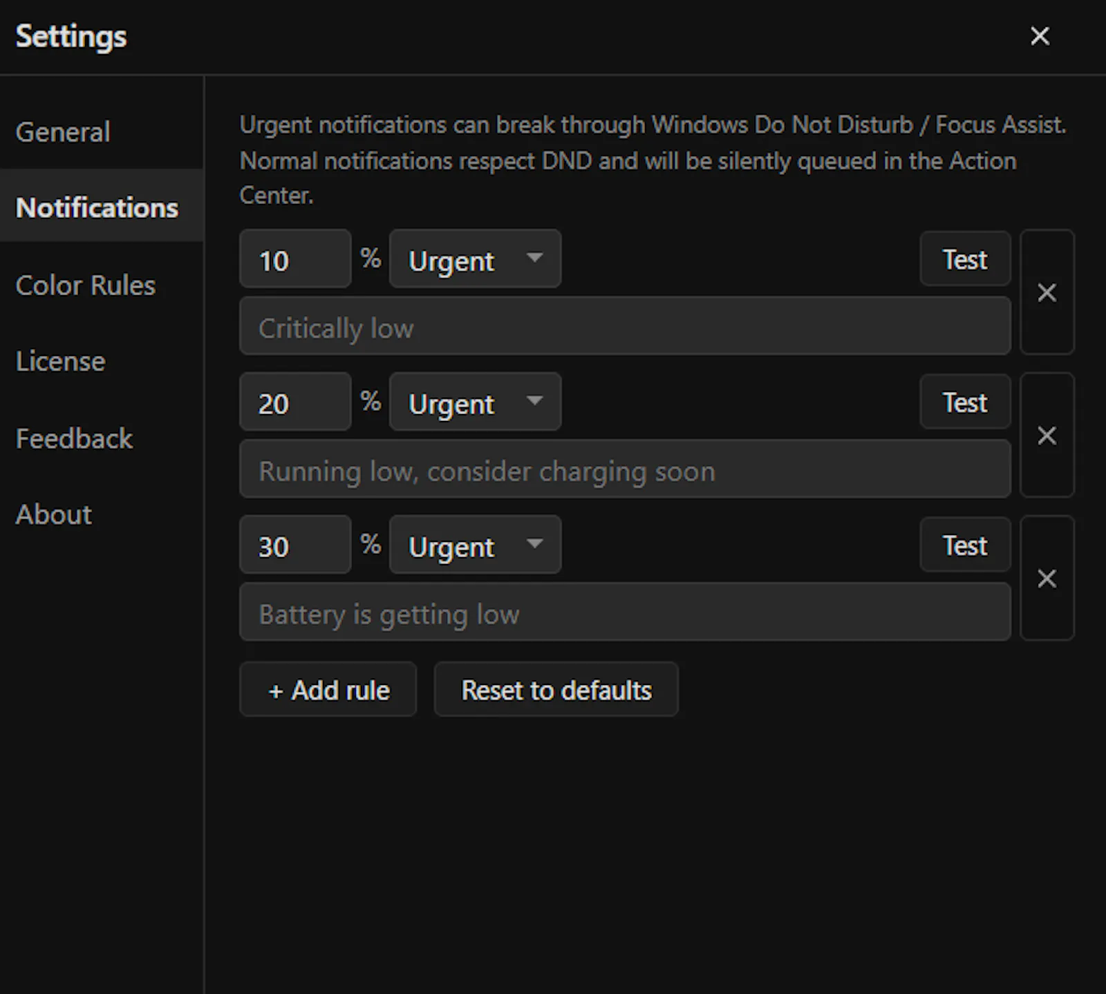VisoDyne Battery Monitor screenshot 4
