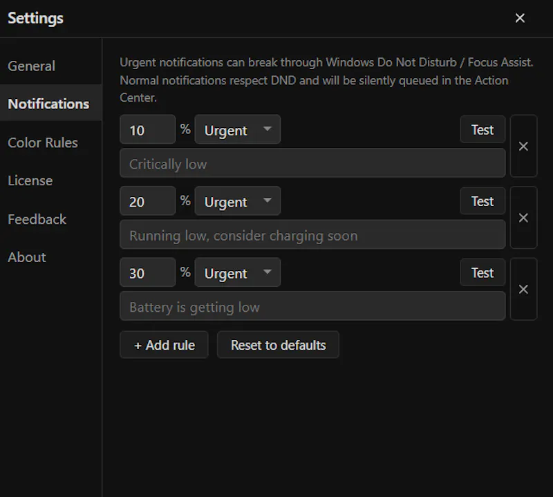 VisoDyne Battery Monitor screenshot 4