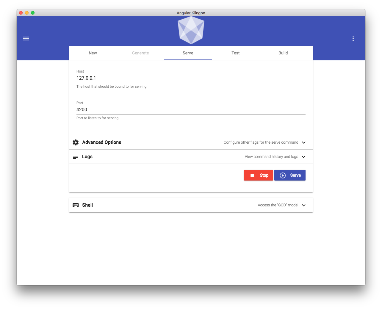 Angular Klingon gallery image