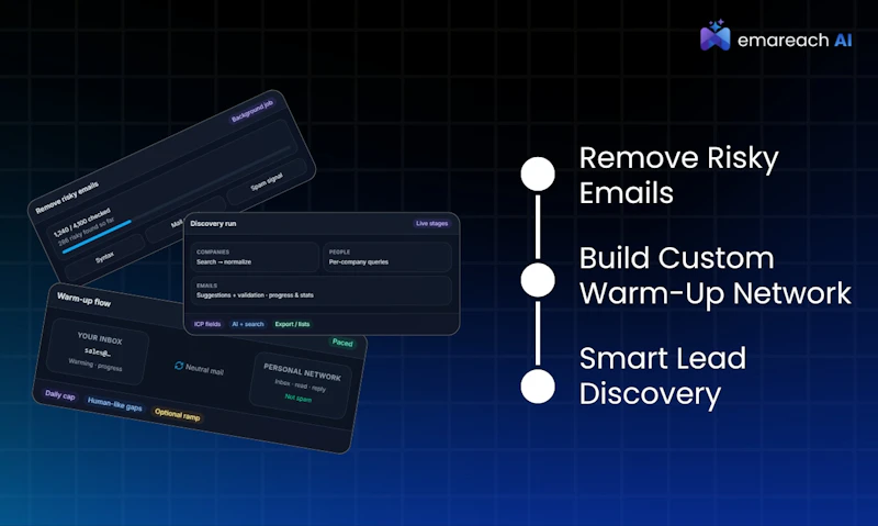 Emareach AI screenshot 2