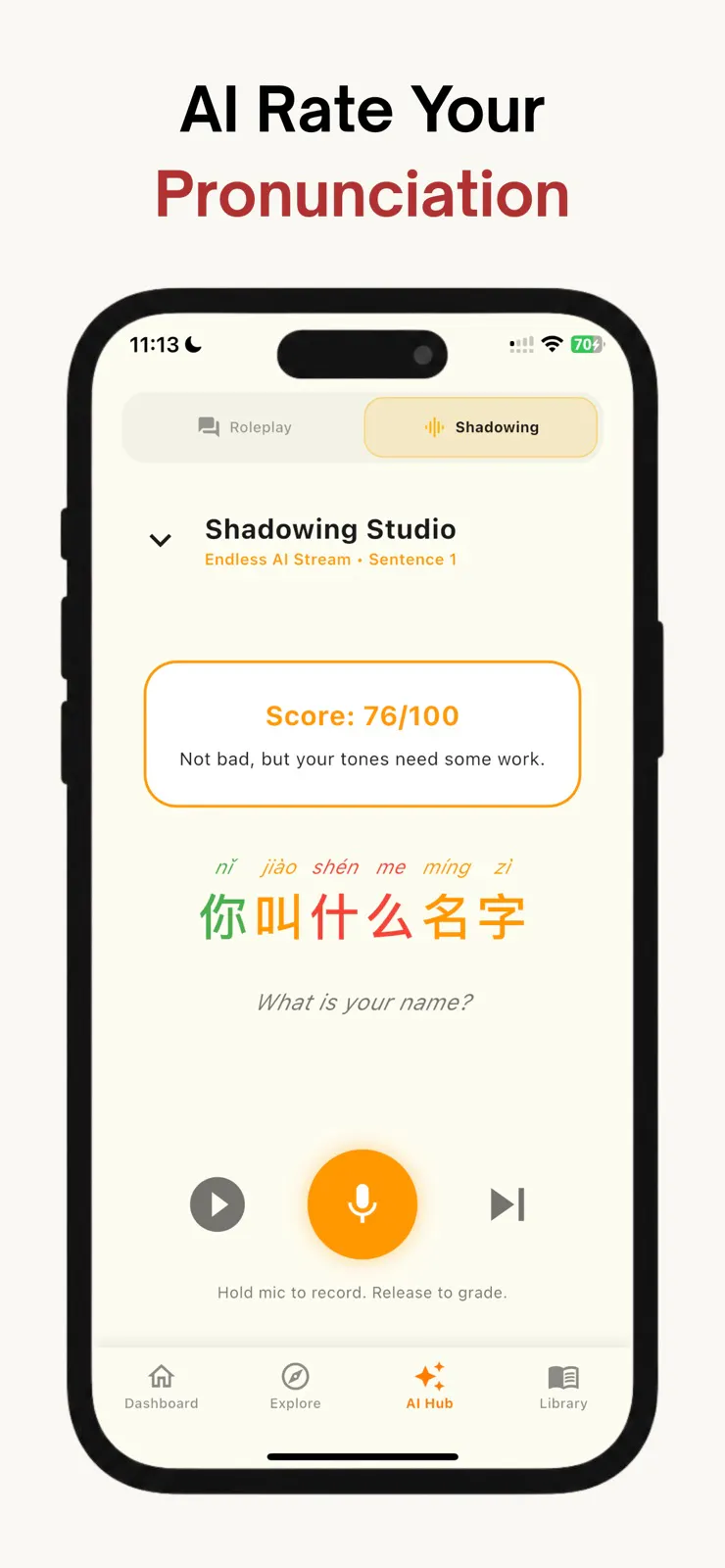SinoSpark: Learn Chinese AI gallery image