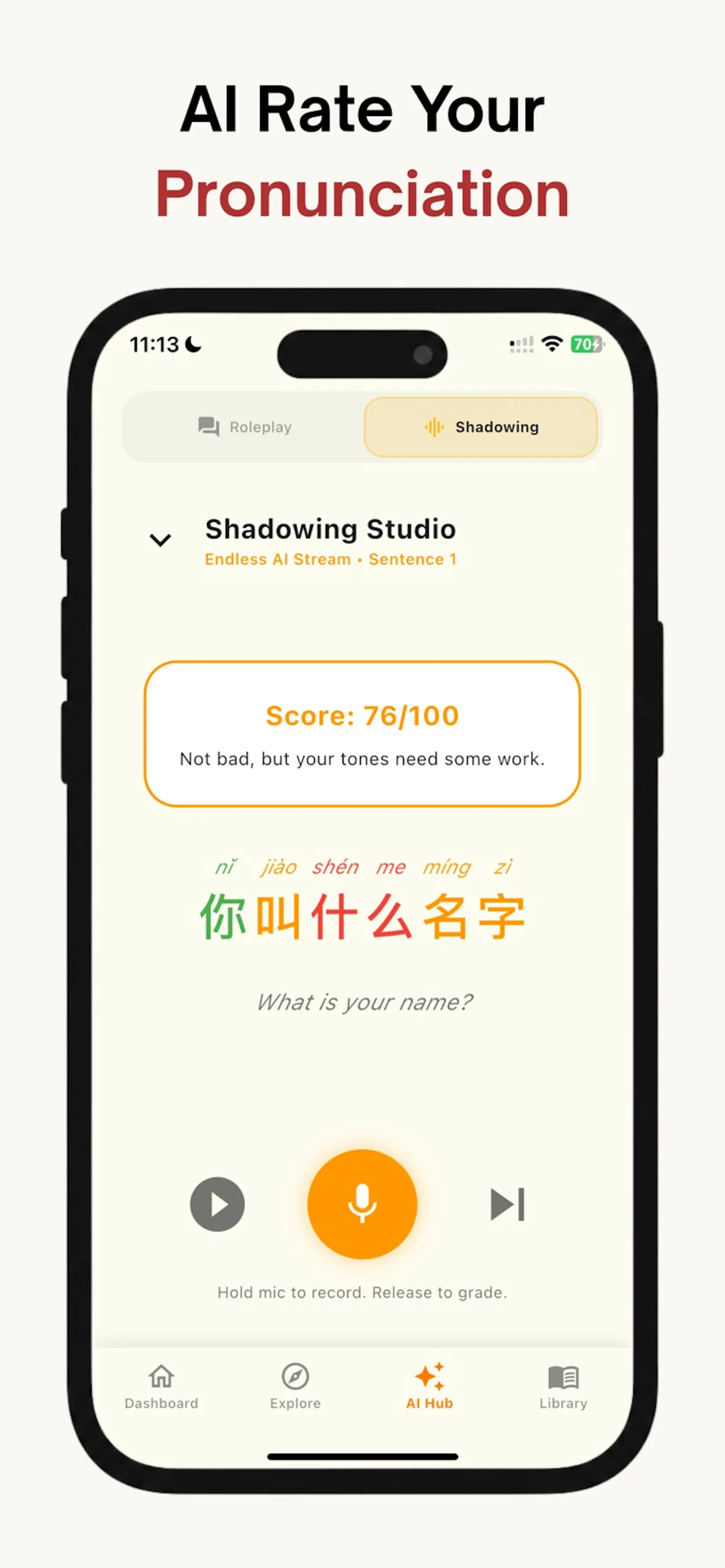 SinoSpark: Learn Chinese AI screenshot 1