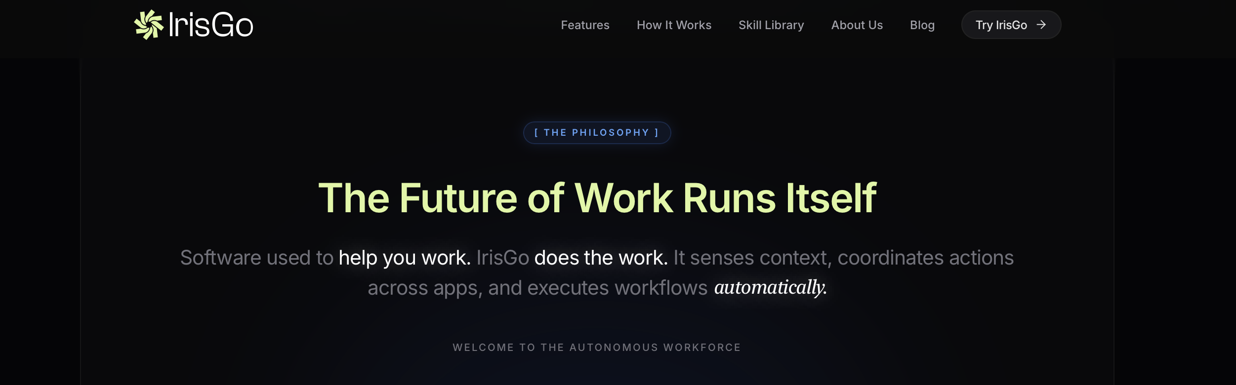 IrisGo Public Beta gallery image