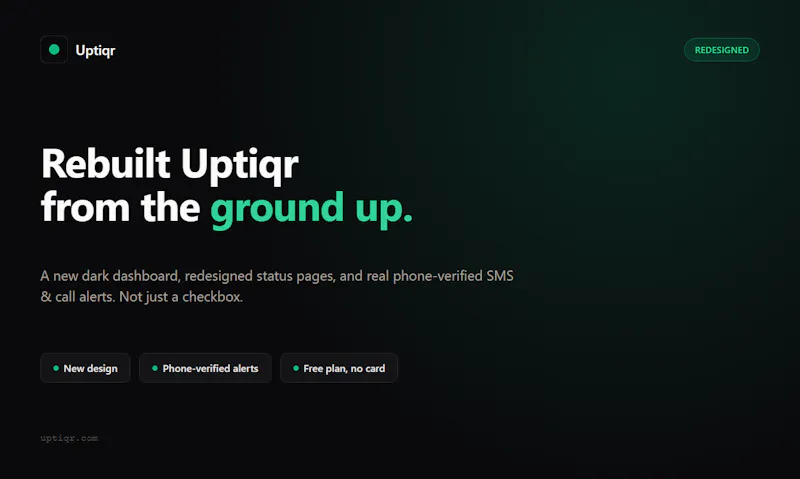 Uptiqr screenshot 1