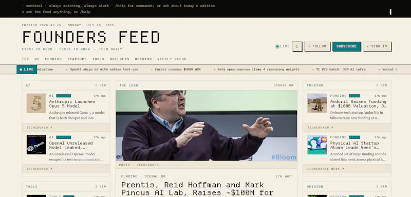 Founders Feed screenshot 2