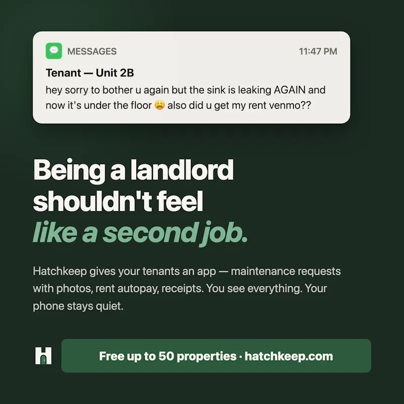 Hatchkeep — Free Property Management  screenshot 17