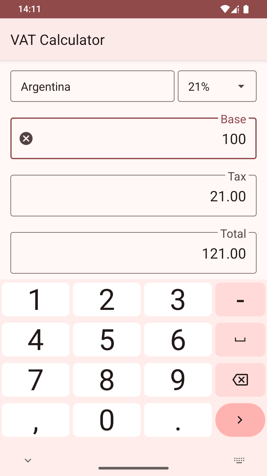 VAT Calculator gallery image