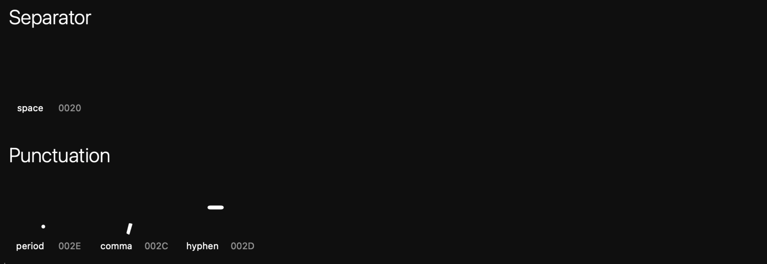 Core Font gallery image