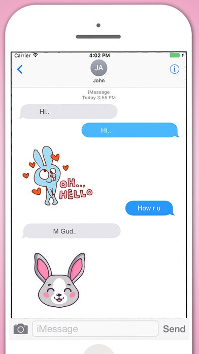 Bunny Stickers for iMessages gallery image